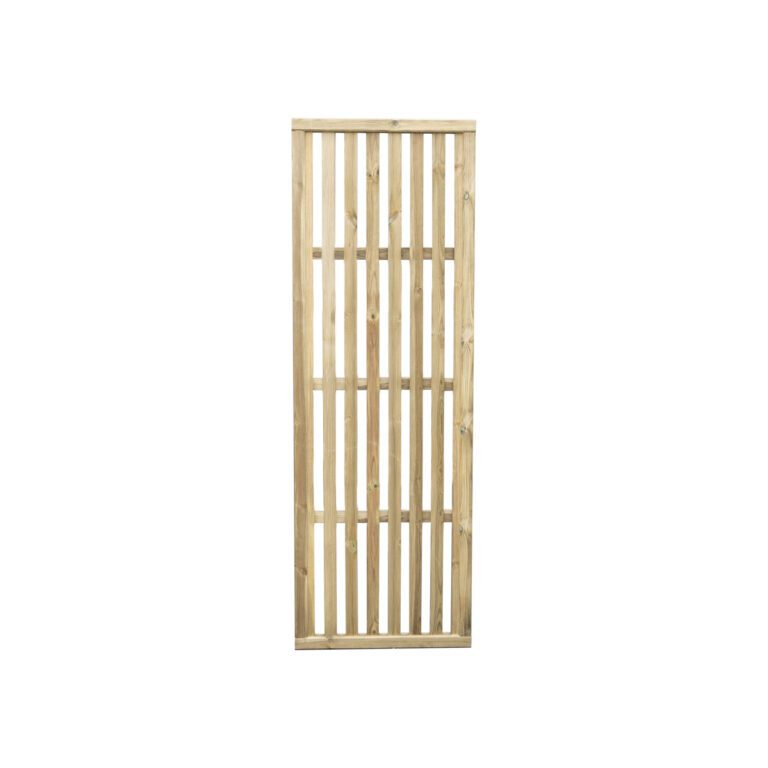 5013053191934 1 1.8m x 0.6m Pressure Treated Vertical Slatted Screen Pack of 4.jpg